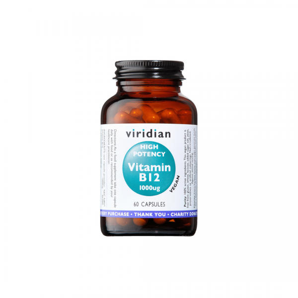 Viridian High Potency B12 60 caps