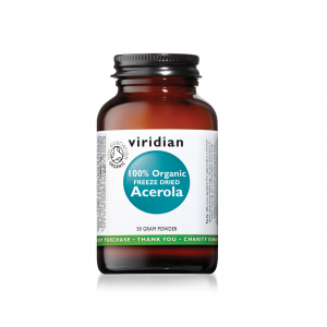 Viridian 100% Organic Freeze Dried Acerola 50g