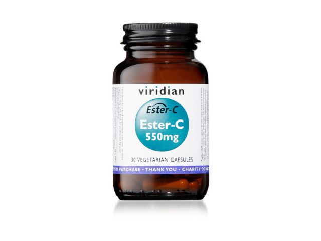 Viridian Ester-C 550mg 30 caps