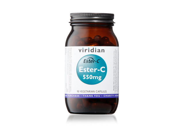 Viridian Ester-C 550mg 90 caps