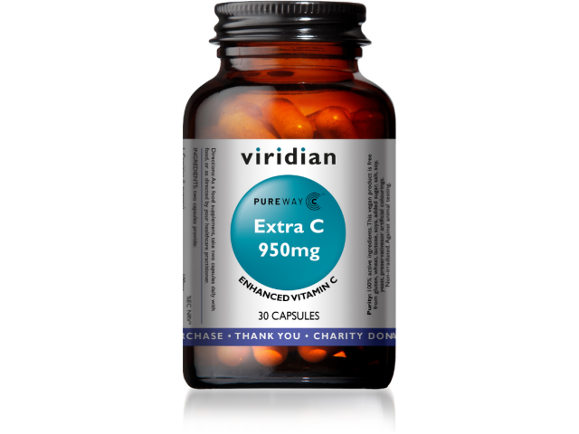 Viridian Extra C 950mg 30 caps