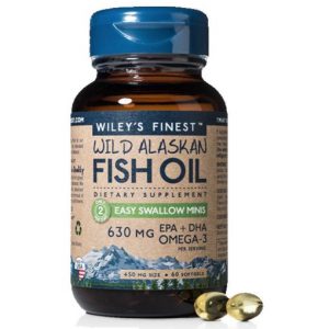 Wiley's Finest Wild Alaskan Fish Oil Mini EPA & DHA