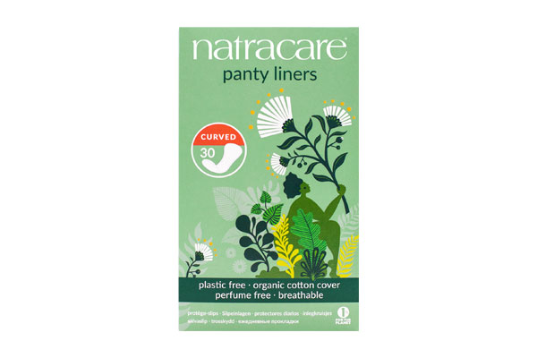 Natracare Panty Liners Curved